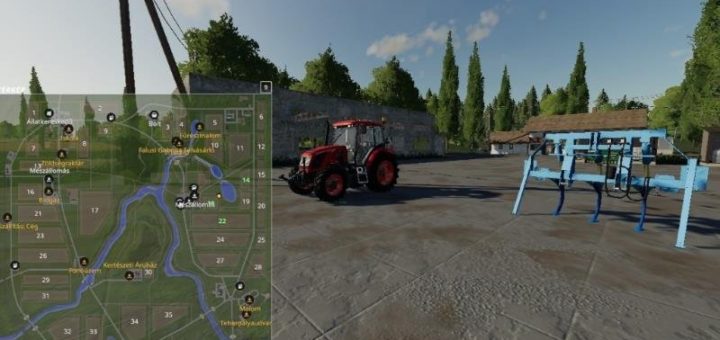 Мод карта Sosnovka Hun Beta V1 Farming Simulator 19