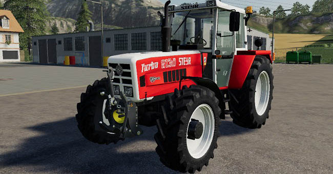 Мод трактор STEYR 8130a Turbo SK2 basic v1.0 FS19