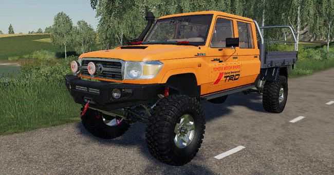 Мод авто Toyota Land Cruiser 70 v1.0 Farming Simulator 19