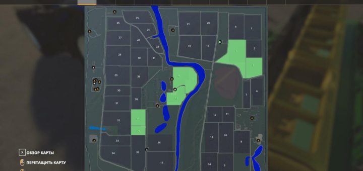 Мод карта UkrAgroMap v1.0 Фермер Симулятор 2019