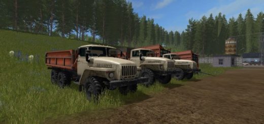 Мод грузовик УРАЛ СЕЛЬХОЗНИК V1.0.0.0 ФС2017