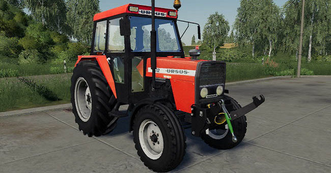 Мод трактор Ursus 4512/4514 v1.0.0.0 Farming Simulator 2019