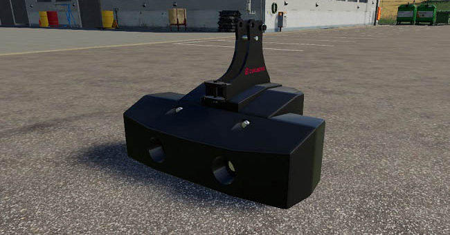 Мод противовес Zuidberg 1500kg Weight v1.0.0.0 FS19
