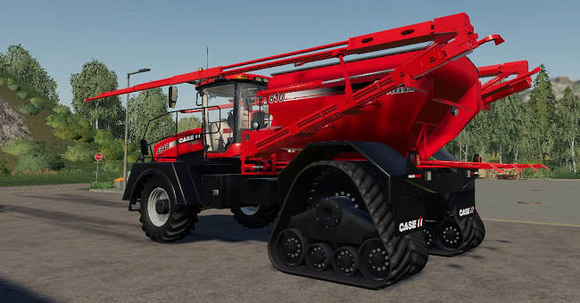 Мод опрыскиватель Case Titan Wide v1.0.0.0 Farming Simulator 19