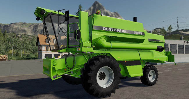 Мод комбайн DEUTZ-FAHR TopLiner 4075H v1.0 FS19