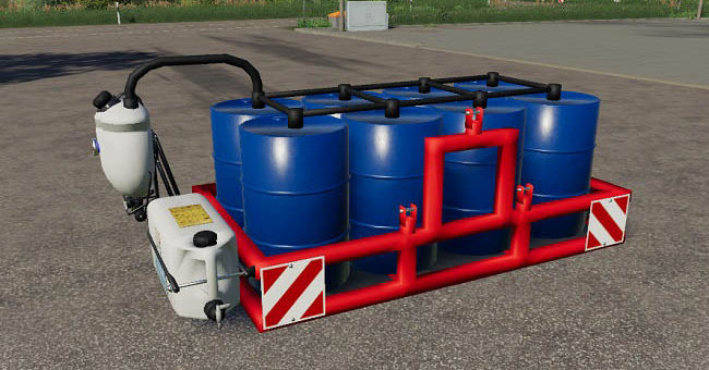 Мод расширитель Homemade Front Tank v1.0.0.0 FS19