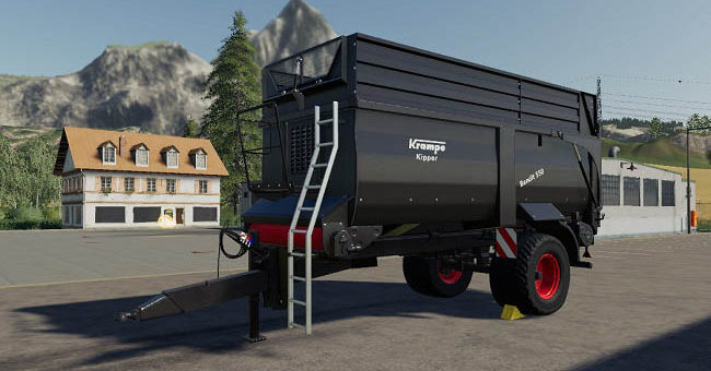 Мод прицеп Krampe Bandit 550 v1.0.0.0 Farming Simulator 19