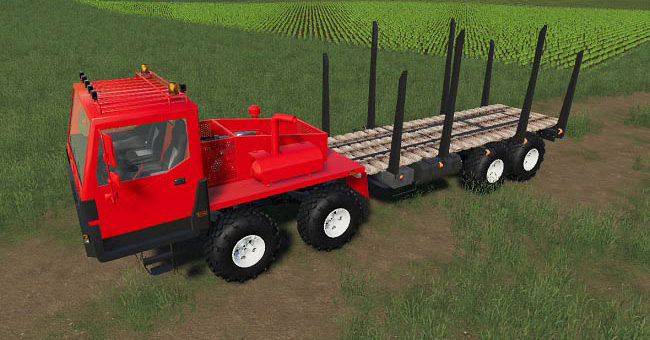 Мод Краз Logging 8x8 v1.0 Фермер Симулятор 2019