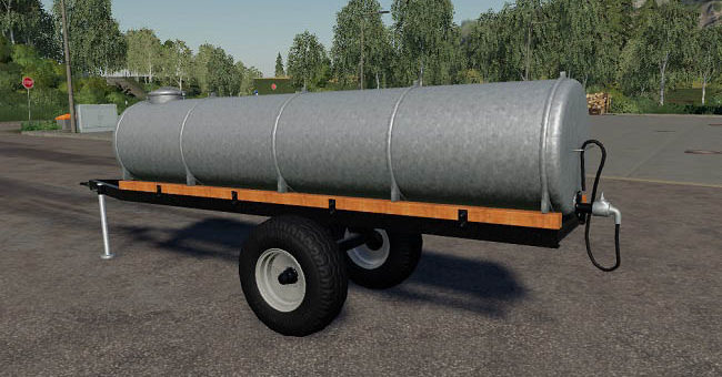 Мод бочка Milk and Water Barrel v1.1 Farming Simulator 2019
