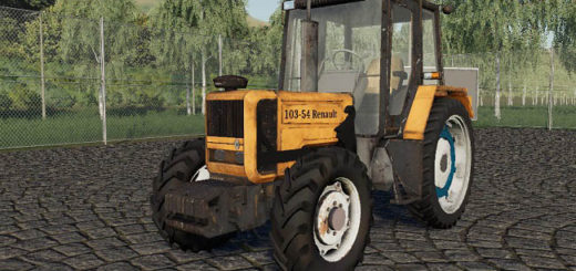Мод трактор Renault 103.54 v1.0.0.0 Farming Simulator 2019