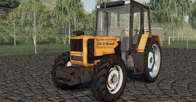 Мод трактор Renault 103.54 v1.0.0.0 Farming Simulator 2019