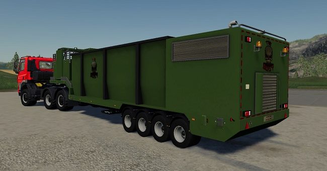 Мод щеподробилка The Beast Chipper Farming Simulator 2019