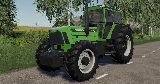 Мод трактор Torpedo RX 170 v1.0.0.0 Farming Simulator 19
