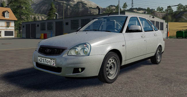 Мод авто Ваз 2172 Приора v1.0 Фермер Симулятор 2019