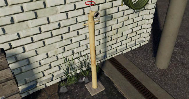 Мод колонка Water Standpipe v1.0.0.0 Farming Simulator 19