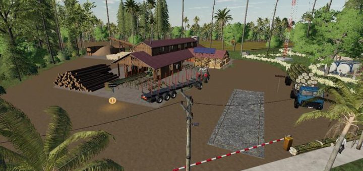 Мод карта Wild island life v1.0.0.0 Farming Simulator 19