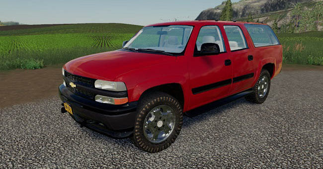 Мод авто 1999 Chevy Suburban v1.0 Farming Simulator 2019