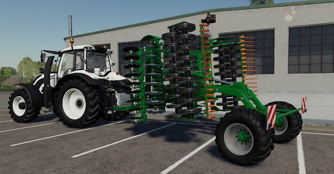 Мод дисковая борона Amazone Catros 4500 v1.0.0.0 FS19