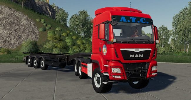 Мод ПАК ATC Container Transportation Pack v2.0.0.1 Farming Simulator 19