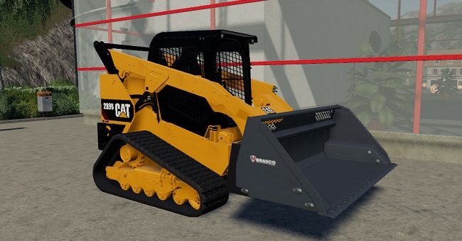 Мод погрузчик BCM CAT 289D v1.0 Farming Simulator 19