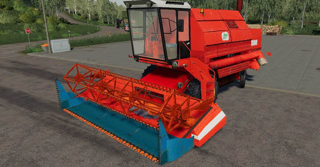 Мод комбайн Bizon Gigant ZO83 v1.0.0.0 Farming Simulator 2019
