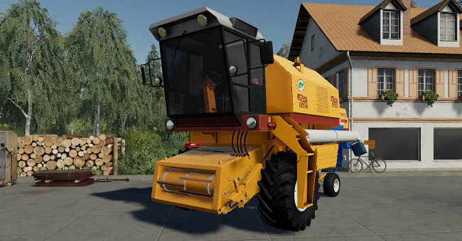 Мод ПАК Bizon Rekord 5058 HYDROSTATIC v1.0 Farming Simulator 19