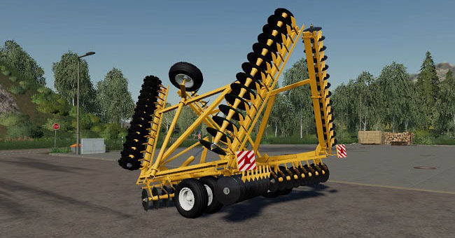 Мод борона Case IH 490 v1.0.0.0 Farming Simulator 19