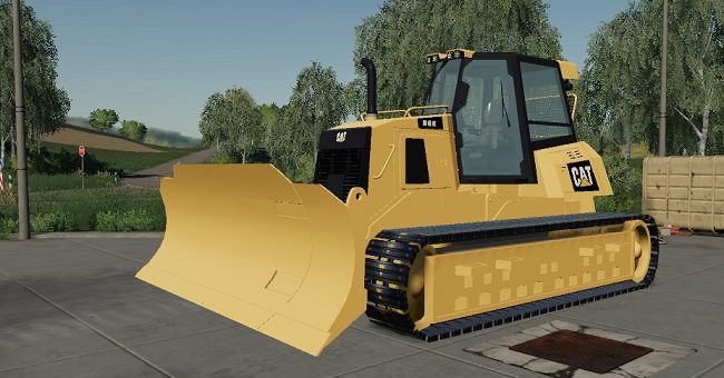 Мод бульдозер Caterpillar DK6 v1.0.0.0 Farming Simulator 2019