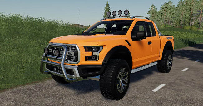 Мод авто Ford Raptor 2017 v1.0 Farming Simulator 2019
