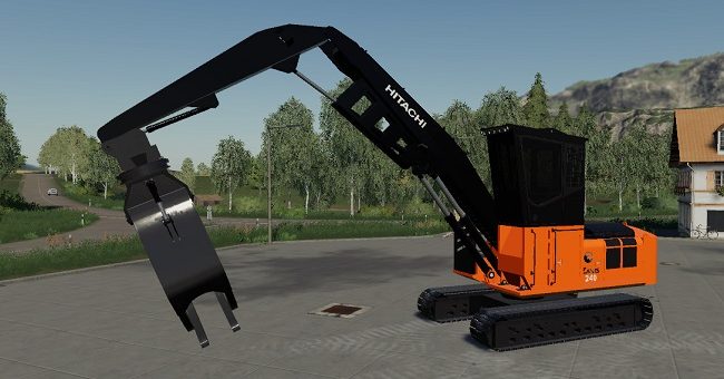 Мод Hitachi Zaxis 240 v1.0.0.0 Farming Simulator 2019