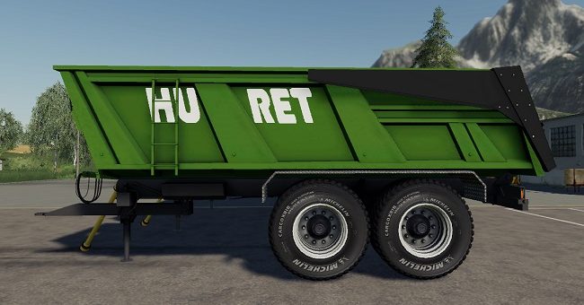 Мод прицеп Huret 21t v1.0.0.0 Farming Simulator 2019