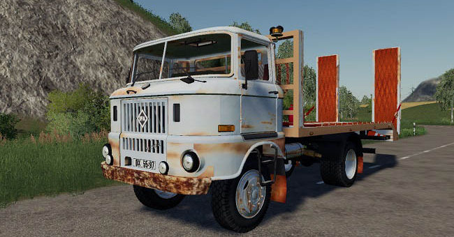 Мод грузовик IFA W50 Towtruck v1.0.0.0 Farming Simulator 2019
