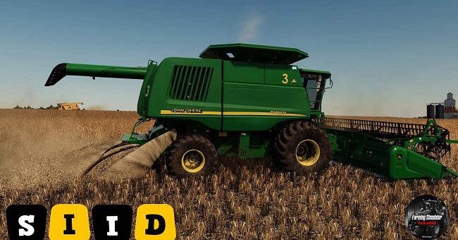 Мод комбайн John Deere 50-60 STS series v1.2 Farming Simulator 19