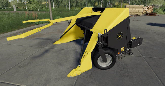 Мод John Deere FB130 Poplar Cutter v1.0 Farming Simulator 19