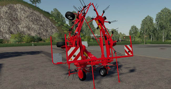 Мод сеноворошилка Kuhn GF6502 v1.0.0.0 Farming Simulator 2019
