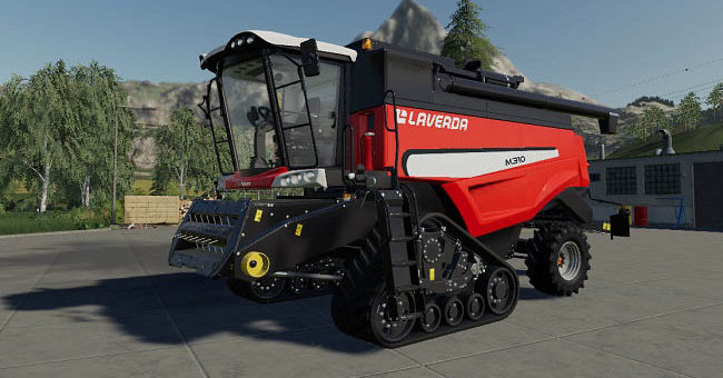 Мод комбайн LAVERDA M300 Series v2.0 Farming Simulator 19