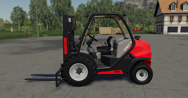 Мод погрузчик Manitou MC18 Container Edition v1.1.0.1 FS2019