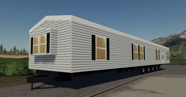 Мод ПАК Mobile home pack v1.0.0.1 Farming Simulator 19