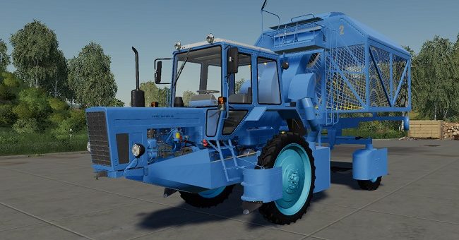 Мод комбайн Мод МТЗ-80ХМ v1.0 Farming Simulator 19
