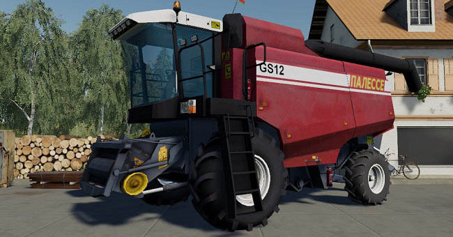 Мод комбайн Гомсельмаш "Палессе GS12" v1.0.0.0 FS19