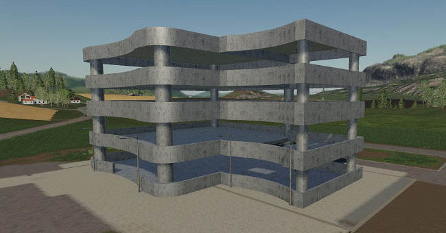Мод парковка Parking FS19 v1.0 Farming Simulator 19