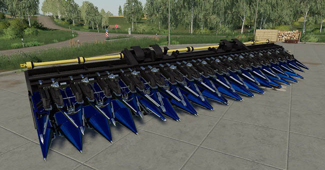 Мод жатка Quasar HS36 METTALIC v3.0.0.0 Farming Simulator 19