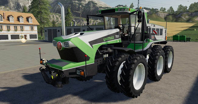 Мод трактор Tatra Uitrax 700 v1.0 Farming Simulator 19