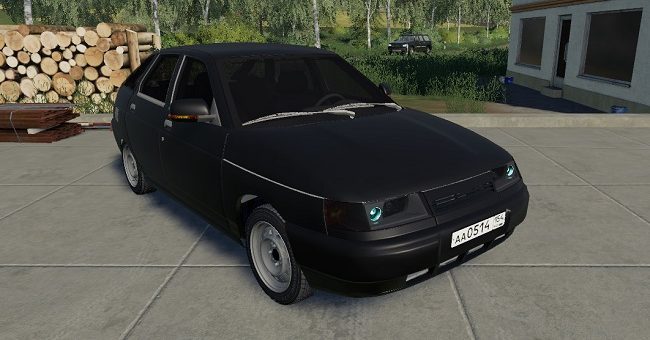 Мод авто ВАЗ-2112 v2.0 Фарминг Симулятор 2019