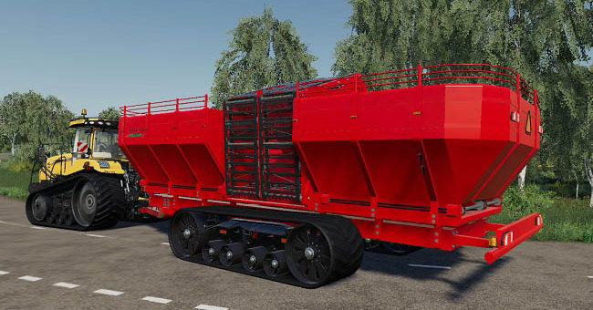 Мод прицеп Amity Sugar Beet Cart v1.0 Farming Simulator 19