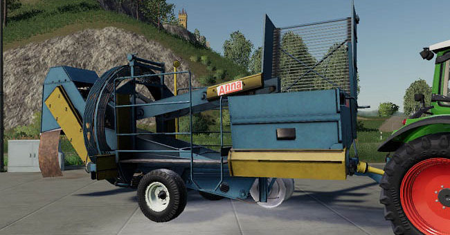 Мод комбайн ANNA Z664 Potato Harvester v1.0.0.0 FS19