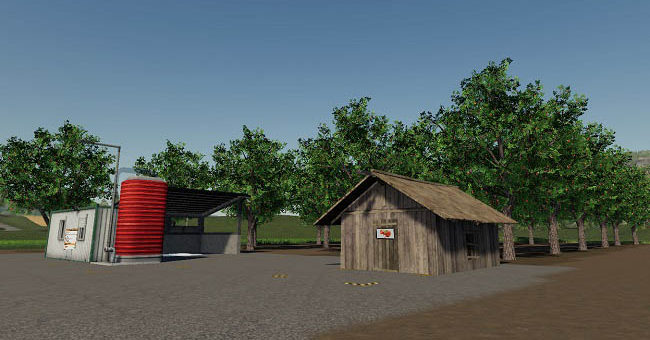 Мод Яблоневый Сад v2.2 Farming Simulator 2019