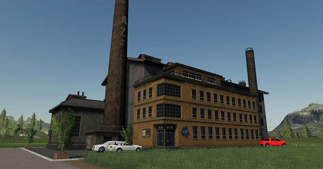 Мод завод Brauerei Placeable v1.0 Farming Simulator 19