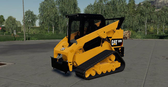 Мод погрузчик CAT 289D v1.0.0.0 Farming Simulator 19