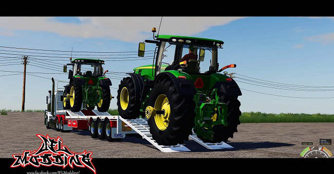 Мод ПАК CIMC Flatdeck Trailer Pack v1.0 FS19